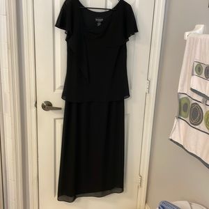 Long black formal dress